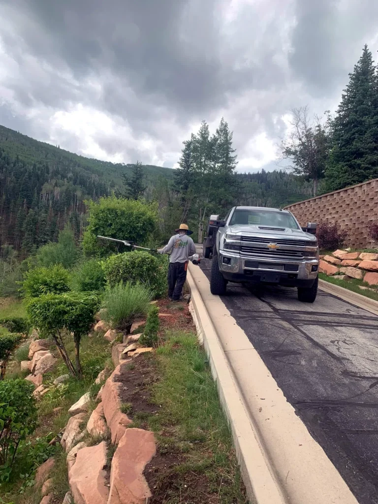 Stone hardscaping and retaining wall work in Heber City, Utah