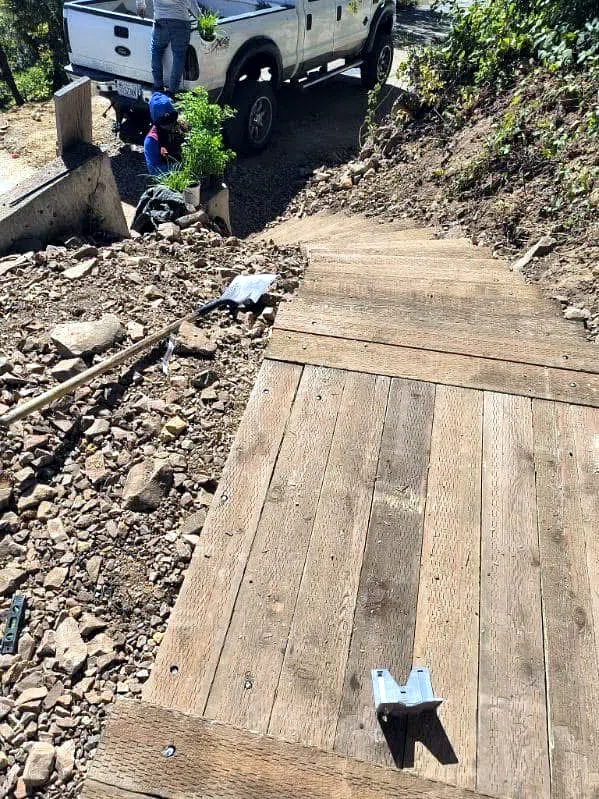 Stone hardscaping and retaining wall work in Park City, Utah