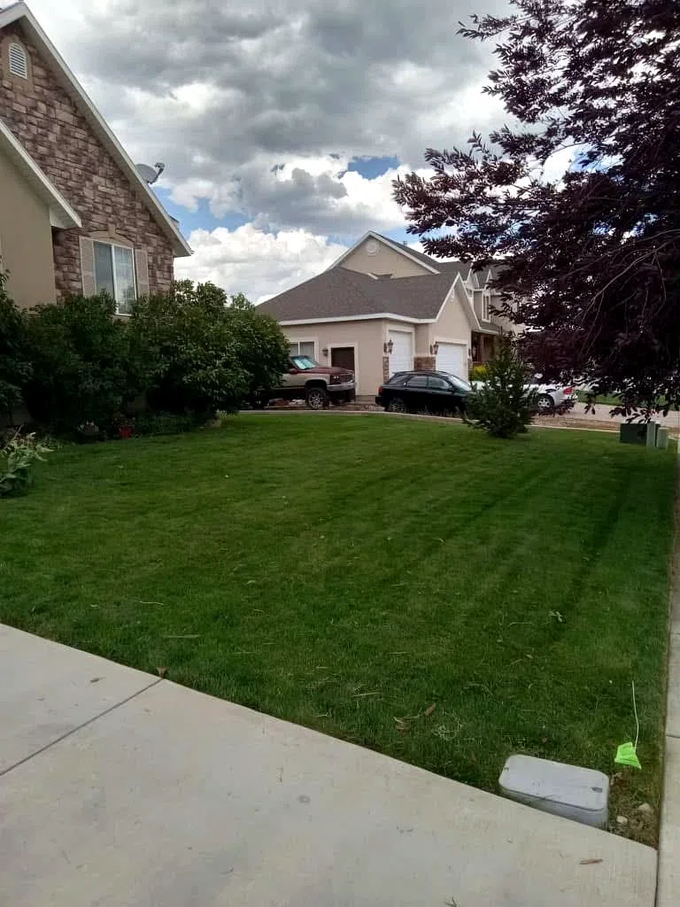 Landscaping and grading work on a Wasatch County home in Wasatch County