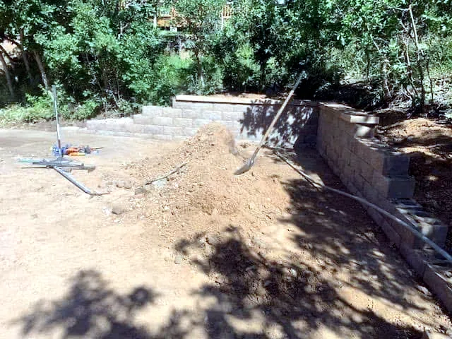 Finished yard transformation at a Kamas property