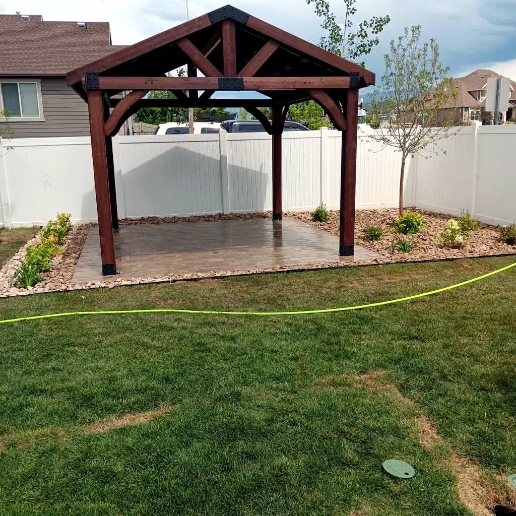 Outdoor Kitchen and Patio in Park City, Utah